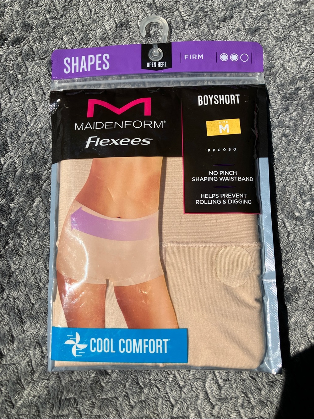 Maidenform Flexees Boyshorts - Beige / Nude Size Medium